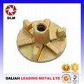 Yellow Galvanized Wing Nuts Tie Rod Formwork Accessories Services