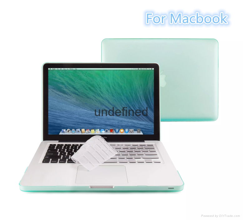 Macbook Air Pro Retina Matte Matte Hard Plastic Case. Crystal Rubber Case