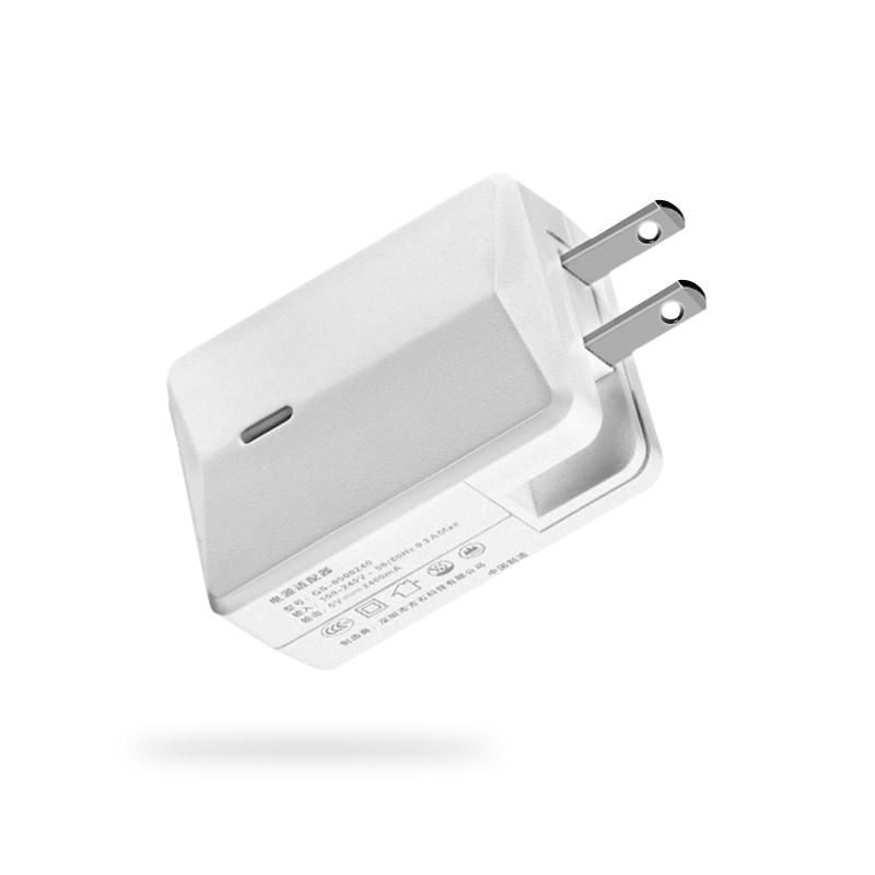 High quality folding us plug 5v 2.4a dual usb port home wall charger for mobile  2
