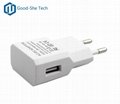 5v 1a usb wall charger 5W 1000mA portable travel adapter for  2