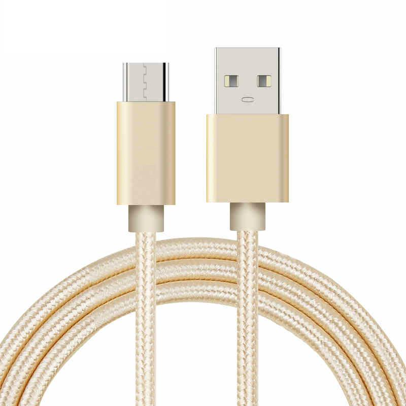 Best Quality Nylon Braided Micro usb Type-c charging&date sync cable for mobile  3