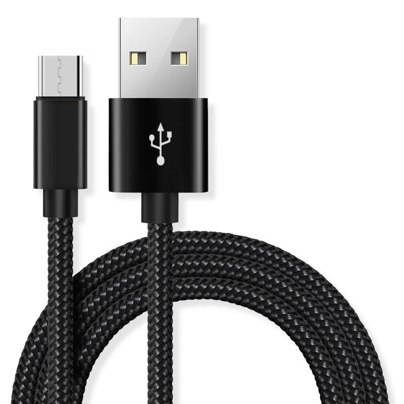 Best Quality Nylon Braided Micro usb Type-c charging&date sync cable for mobile  4