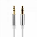 Aux audio cable 3.5mm audio video aux cables for mobile phone and car 4