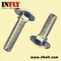 Carriage bolt DIN603 Round head square neck bolt-Infly Fasteners
