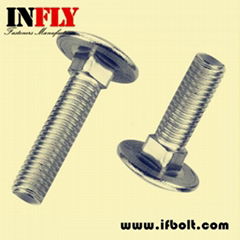 Carriage bolt DIN603 Round head square