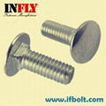 Carriage bolt DIN603 Round head square neck bolt-Infly Fasteners 3