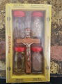 holy land olive wood cross with 4