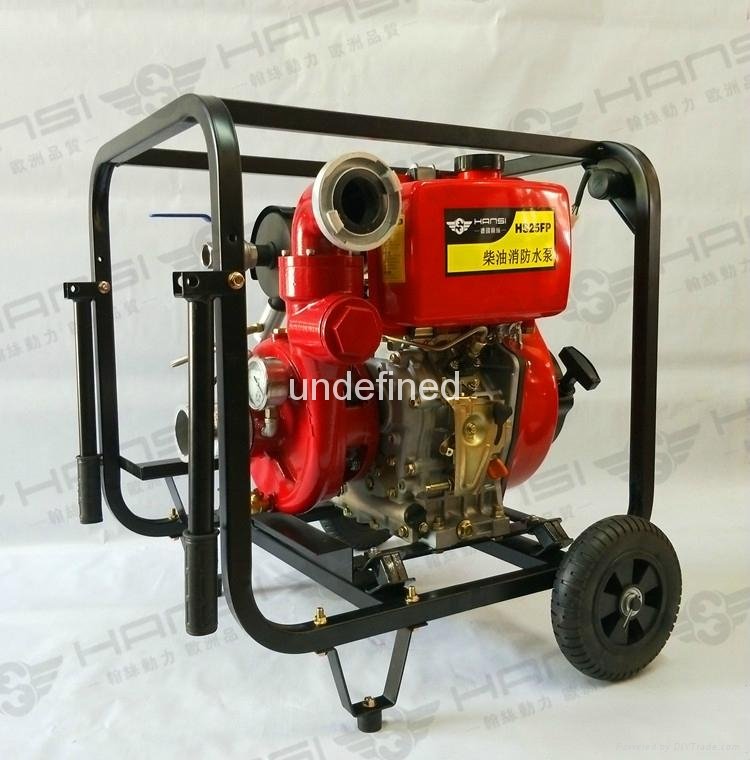 2.5寸消防泵柴油驅動高壓泵