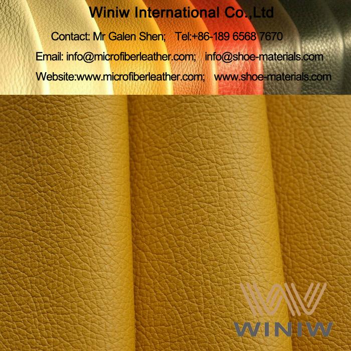 Full Grain Microfiber Leather for Leather Shoes 2