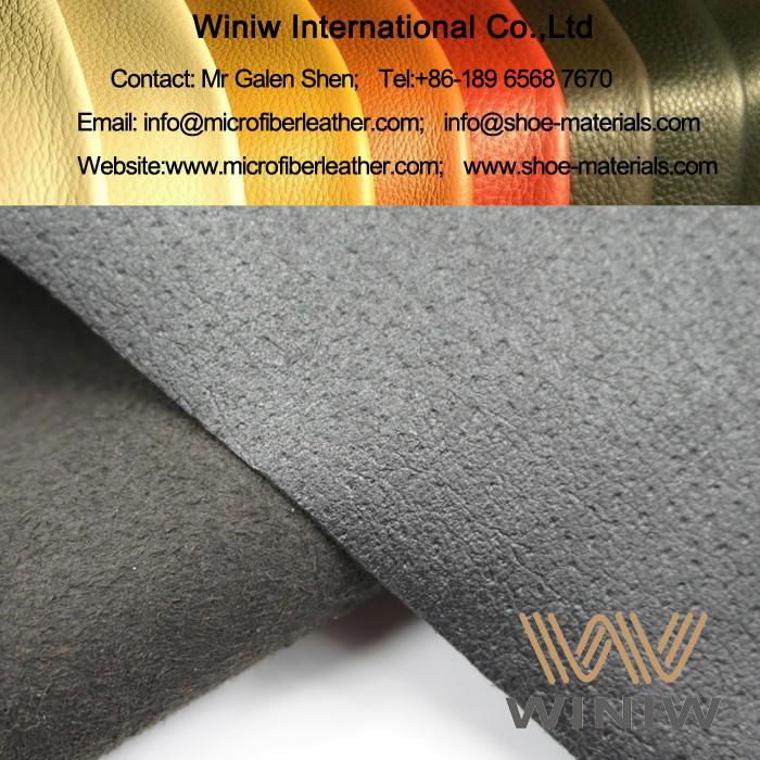 Absorbent Microfiber Leather Material for Shoe Lining & Insole 3
