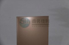 304 color stainless steel sand blasting plate decoration plate company