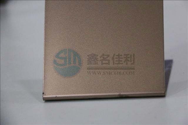 304 color stainless steel sand blasting plate decoration plate company 4