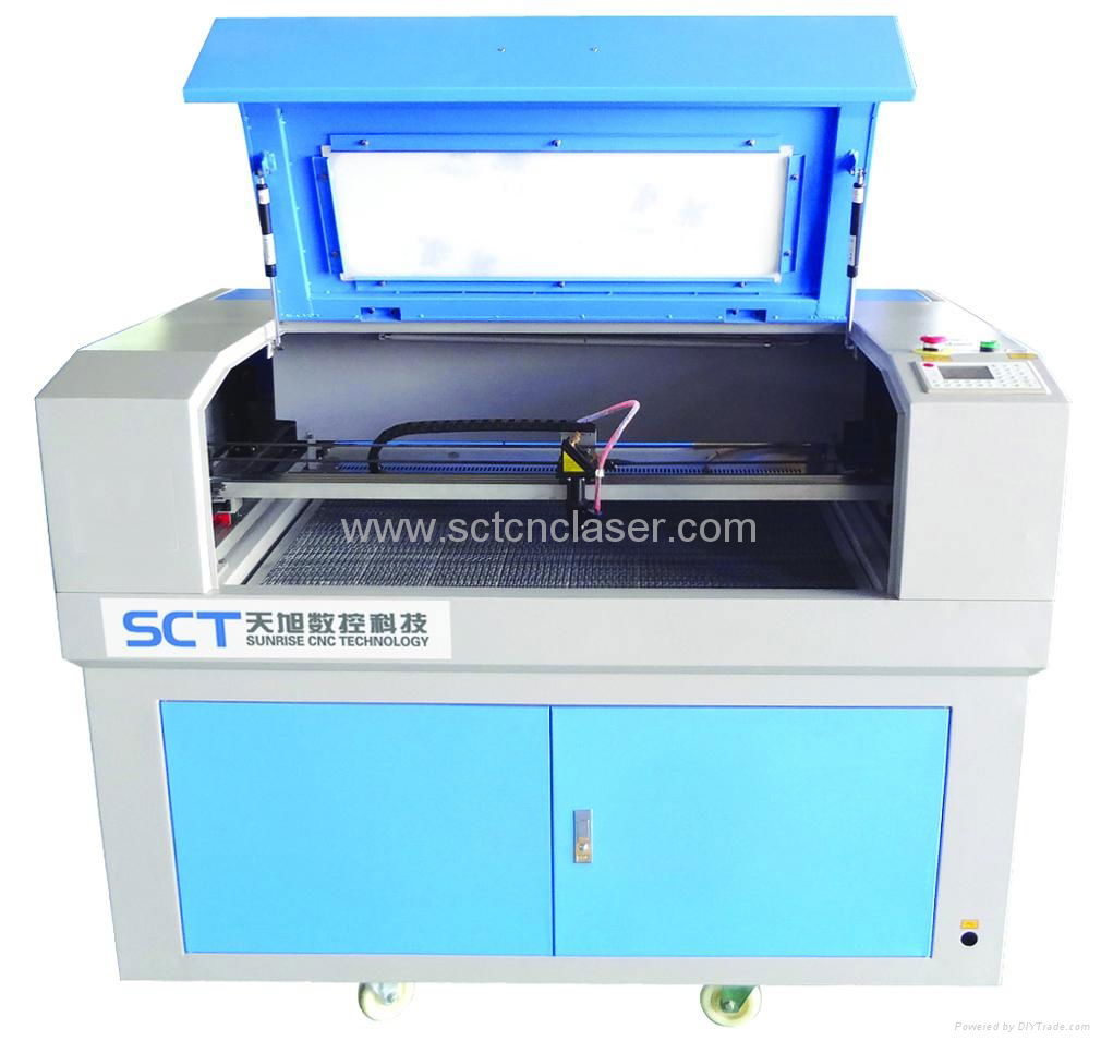 SCT-E6090 CO2 cheap small laser engraving machine