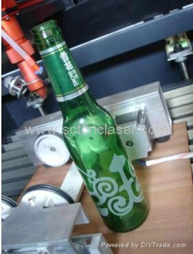 SCT-E4060 Small 60w glass bottle laser engraving machine 2