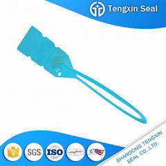 Adjustable plastic seal tag