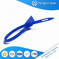 Pull tight seal plastic seals