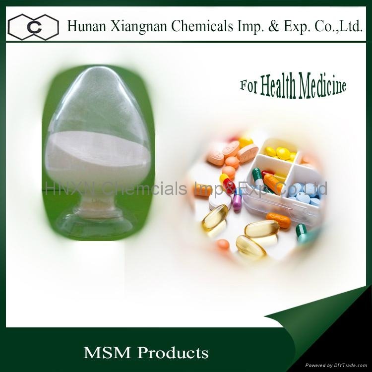 Reliable Supplier Pharmaceutical Additive Methyl Sulfonyl Methane 