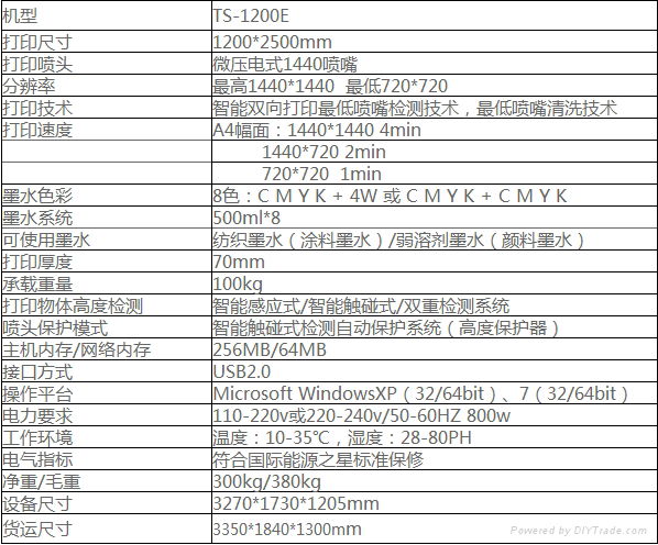 自动清洗环保双喷头数码直喷印花机 5