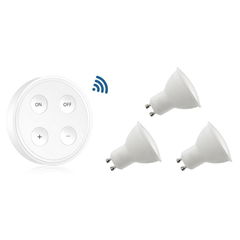 LoraTap GU10 wireless dimmer bulb