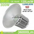 High Bright 300W LED High Bay Light 120Lm/W 36000Lm Replacing 900W HPS metal hal 4