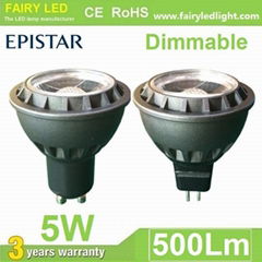 Triac Dimmable MR16 GU10 E27 Spot Bulb 3W 5W 12V 110V 220V 85-265V