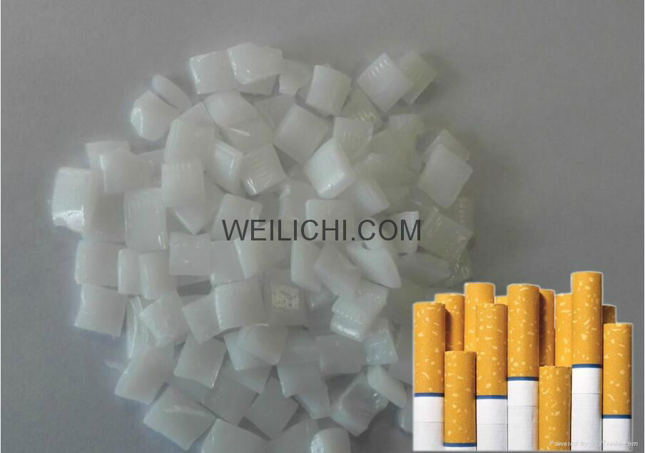 Hot melt adhesive for cigarette filter tipping