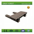artificial crack-resistant anti-corrosion eco-friendly wpc decking floor 3