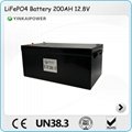 12V 200 lifepo4 battery pack for solar energy storage  2