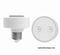 RF control LoraTap wireless light bulb adapter 