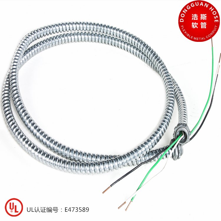 东莞厂家直销3/8英寸UL美式金属软管 3