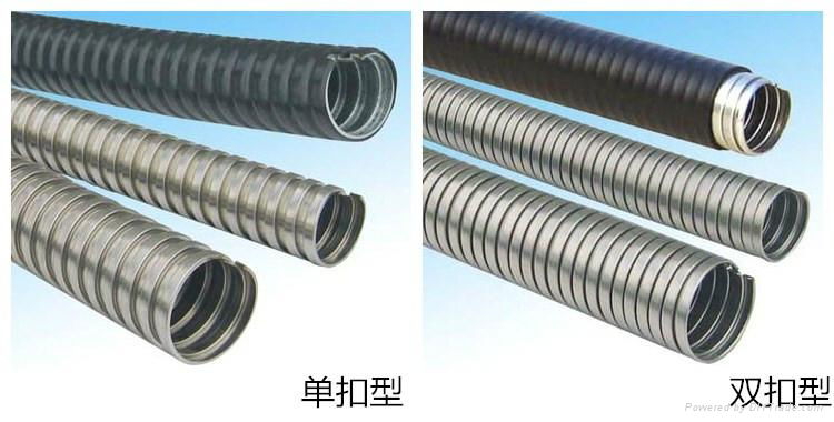 东莞浩斯厂家供应P3单扣型镀锌金属软管