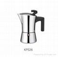 stainless steel espresso coffee maker 1