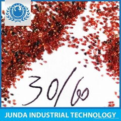 garnet sand 30-60 mesh used for