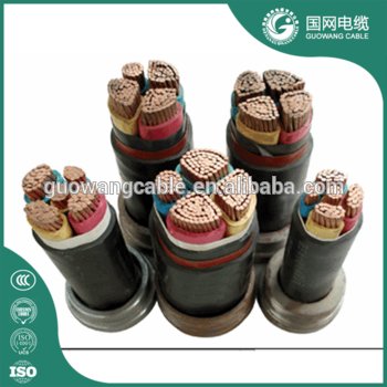 0.6/1kv 4C CU/XLPE/SWA/PVC power cable price for underground 4