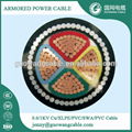 0.6/1kv 4C CU/XLPE/SWA/PVC power cable price for underground 5