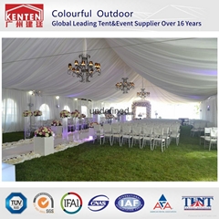 American style luxury outdoor wedding tent