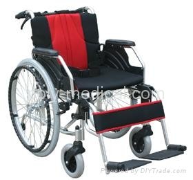 POLY Manual Wheelchair ,Aluminum Wheelchair, Comomde Chair