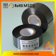 HC3 type Black color 40mm hot stamp foil