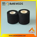 Diameter 36*16 Black color HZXJ type date coding ink rolls 1