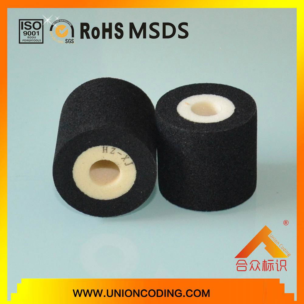 Diameter 36*32 Black color HZXJ type hot melt ink roller