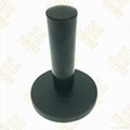 Black Rubber Coated Magnet with Bakelite Handle 2