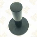 Black Rubber Coated Magnet with Bakelite Handle 3