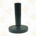 Black Rubber Coated Magnet with Bakelite Handle 5