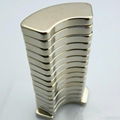 Tile Shaped Neodymium Iron Boron Magnet, Rare Earth Permanent Magnet 2