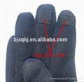 Silver fiber knitted elastic touch screen gloves fabric 1