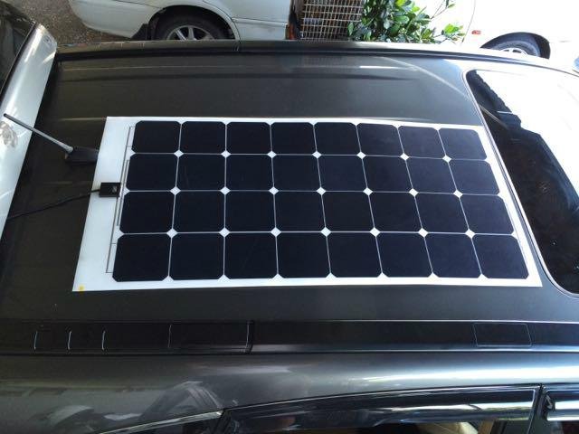 100W Sunpower Flexible Solar Module high efficiency