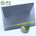 烟灰色PC板  灰色透明现货PC耐力板 3