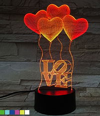 new 3D gift  light