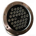 36pcs 1W rgb Dmx LED underwater light