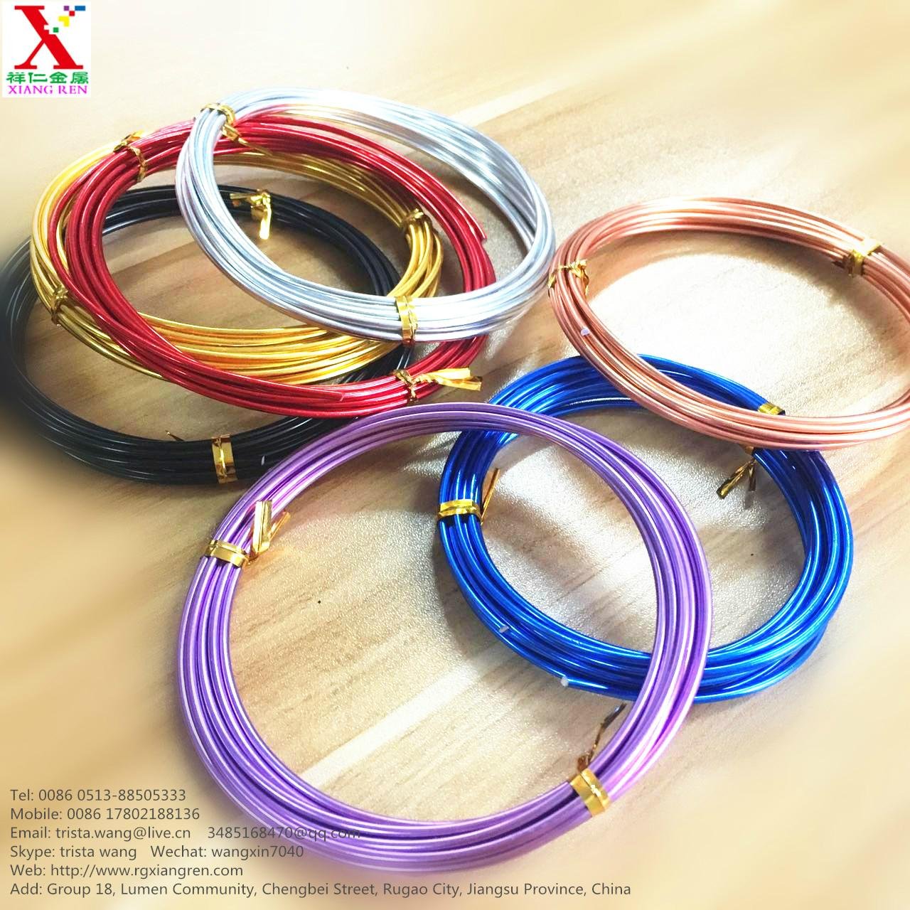colored aluminum craft wire  4